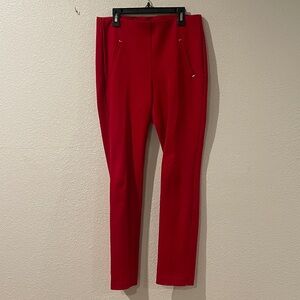Chico's Striking Scarlet Trousers